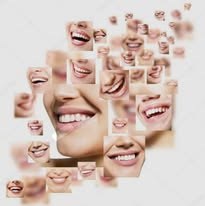Collage de sonrisas